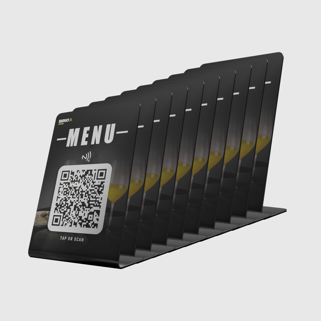 Brio 10 Smart NFC stands pack