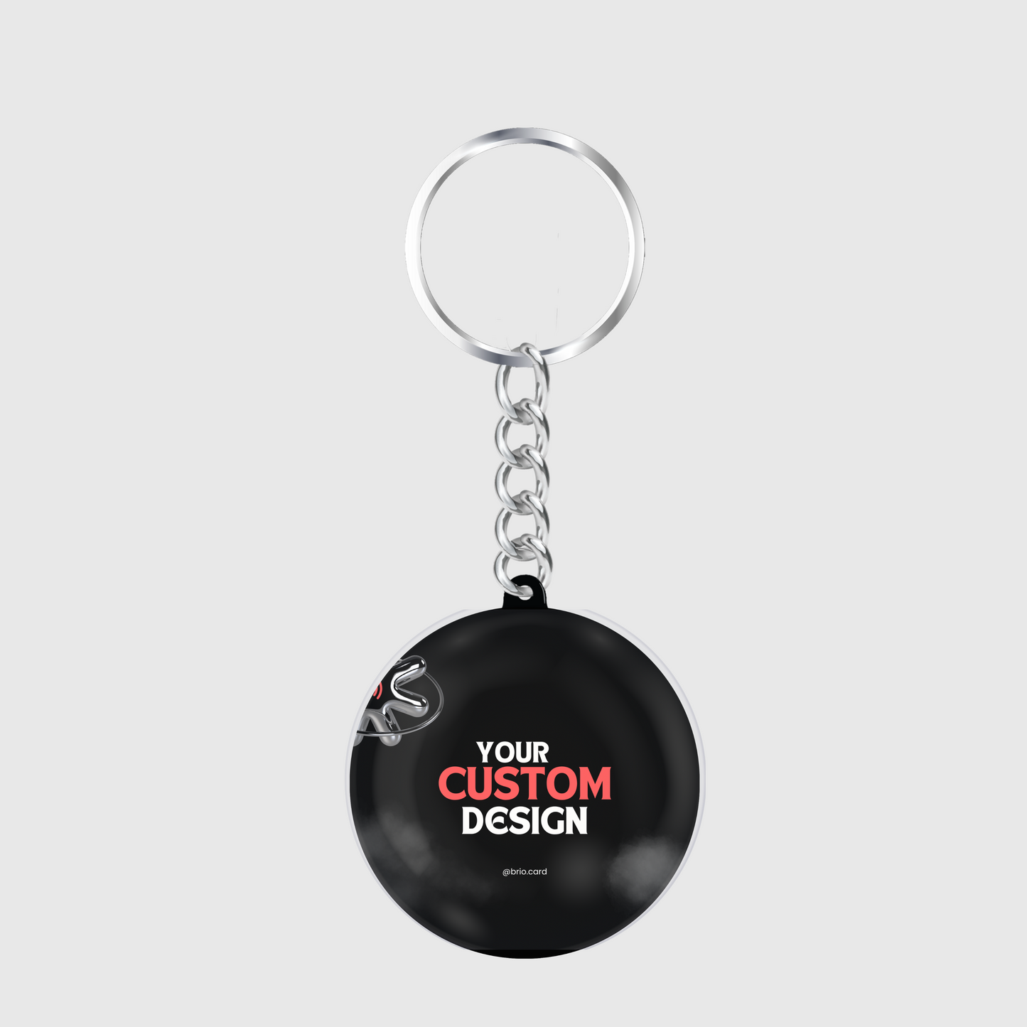 Brio Custom Design NFC Keychain