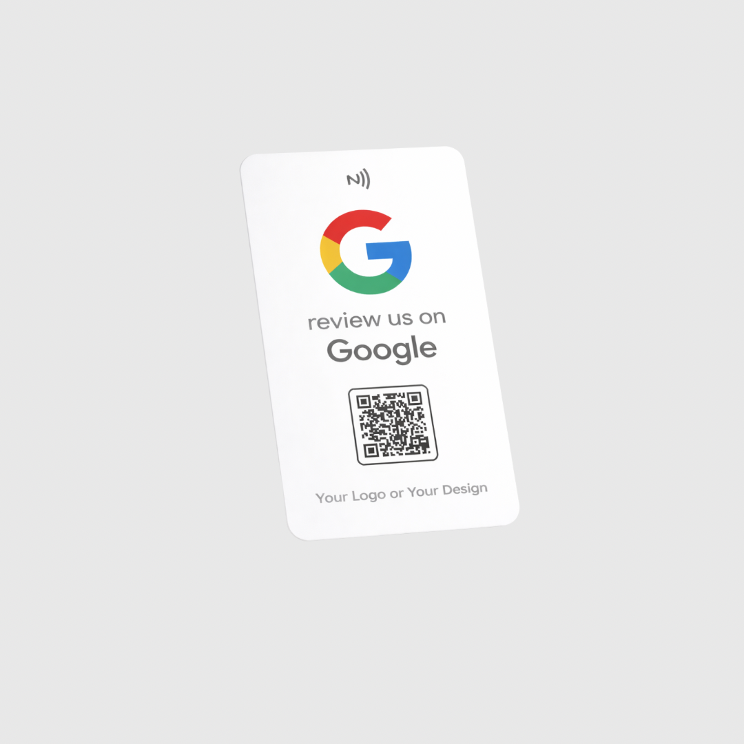 NFC Google Reviews Card