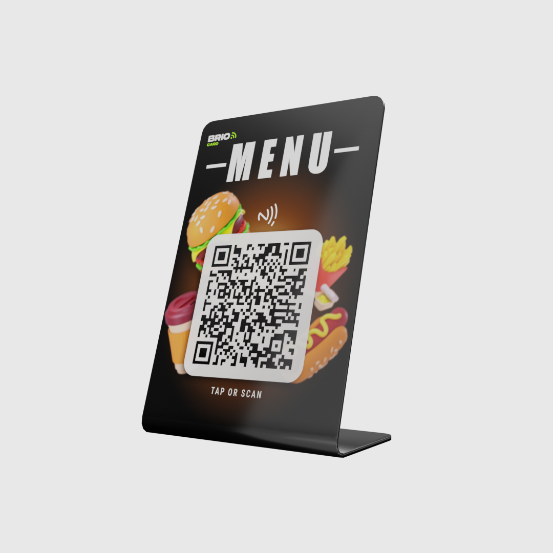 Brio NFC Stand (For Menu)